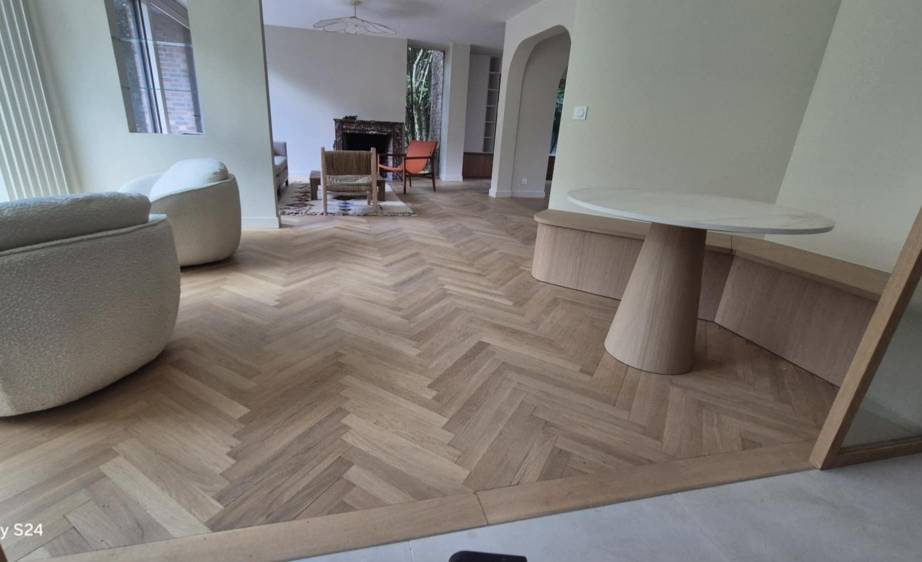 Restauration de ce parquet chevron à lambersart (1)